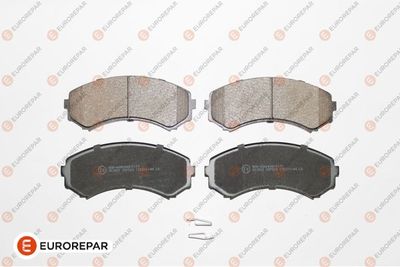 Комплект тормозных колодок, дисковый тормоз EUROREPAR 1617286180 для MITSUBISHI GRANDIS