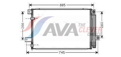 CONDENSATOR CLIMATIZARE AVA Clever Choice TOA5409D