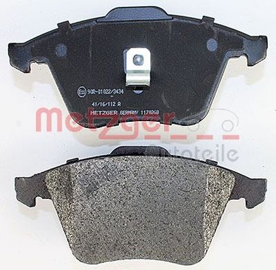 BREMSBELAGSATZ SCHEIBENBREMSE METZGER AUTOTEILE 1170268 3