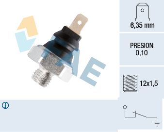 Датчик давления масла FAE 11600 для BMW 2500-3.3