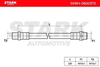 спирачен маркуч STARK SKBH-0820372