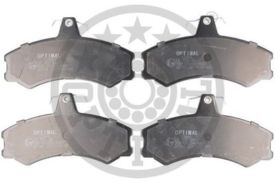Комплект тормозных колодок, дисковый тормоз OPTIMAL BP-12466 для SANTANA PS10/ANIBAL