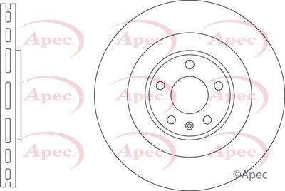 Brake Disc APEC DSK3283