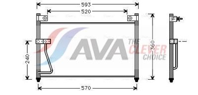 KONDENSATOR KLIMAANLAGE