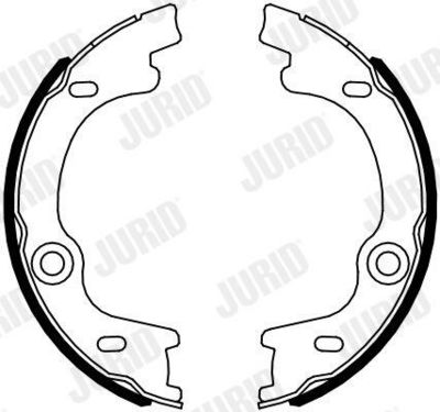 BREMSBACKENSATZ FESTSTELLBREMSE JURID 362647J