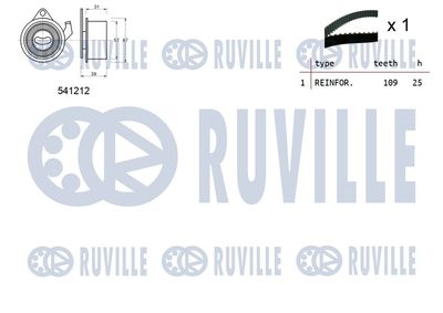 SET CUREA DE DISTRIBUTIE RUVILLE 550341 1