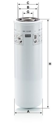 Hydraulisch filter past: CASE IH 1660, 2577, 721, 7110, 7120, 7130, 7140, 7150, 7210, 7210 PRO, 7220, 7220 PRO, 7230, 7230 PRO, 7240, 7240 PRO, 7250, 7250 PRO, 821, 8940, 225, 250, 255, 260, 280