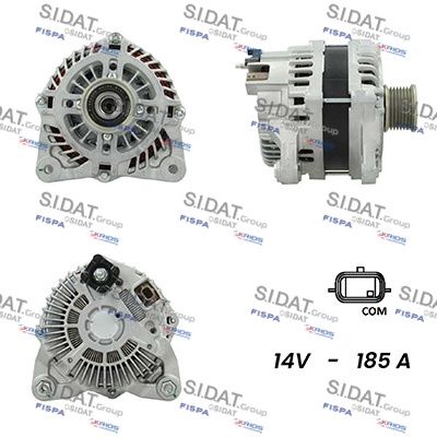 Генератор SIDAT A12MH0086A2 для NISSAN NV400