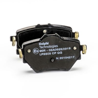 BREMSBELAGSATZ SCHEIBENBREMSE DELPHI LP2505 37