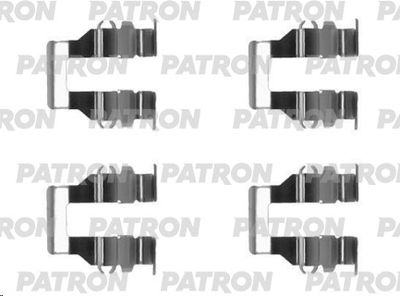 Комплектующие, колодки дискового тормоза PATRON PSRK1141 для MITSUBISHI SAPPORO