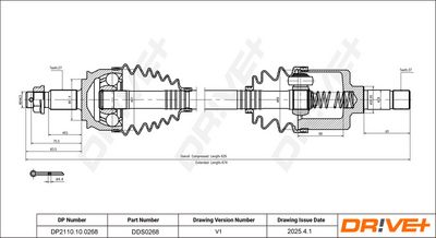 ANTRIEBSWELLE DR!VE+ DP2110100268