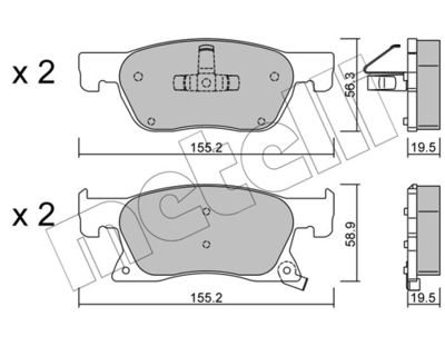 SET PLACUTE FRANA FRANA DISC