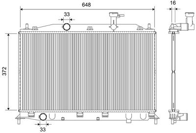 KüHLER MOTORKüHLUNG VALEO 735586
