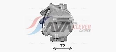 KOMPRESSOR KLIMAANLAGE AVA Clever Choice JEAK086 1