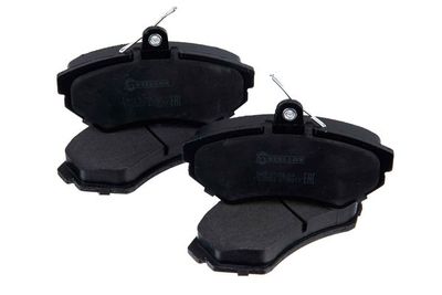 комплект спирачно феродо, дискови спирачки STELLOX 1581 000-SX