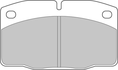 BREMSBELAGSATZ SCHEIBENBREMSE
