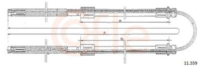 CABLU FRANA DE PARCARE