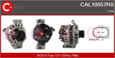 Генератор CASCO CAL10557RS для FORD RANGER