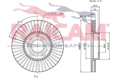 DISC FRANA RAICAM RD00892 2