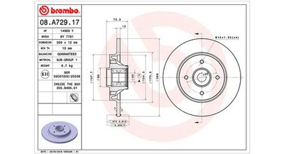 Brake Disc 360406105700