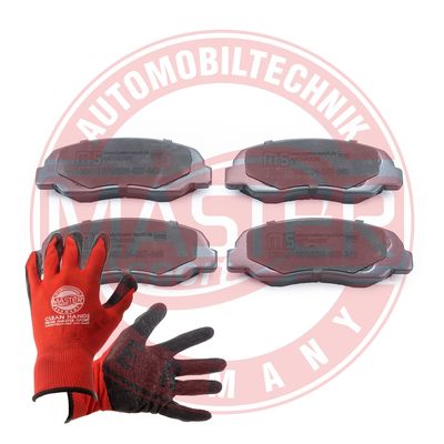 Zestaw klocków hamulcowych, hamulce tarczowe MASTER-SPORT GERMANY 13046109802N-SET-MSP
