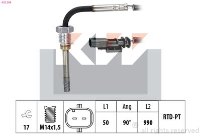 SENSOR ABGASTEMPERATUR