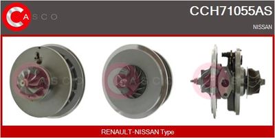 CASCO CCH71055AS Турбина  для NISSAN (Ниссан)
