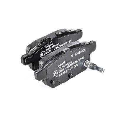 BREMSBELAGSATZ SCHEIBENBREMSE DELPHI LP2687 25