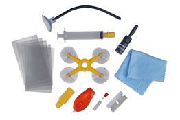 Kit de réparation d'impacts de pare-brise et lampe de polymérisation