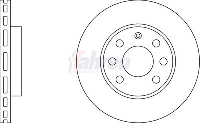 Fahren Brake Disc FBD6095