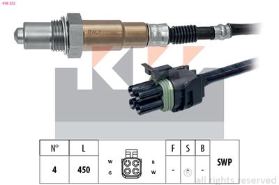 Sonda lambda KW 498 232
