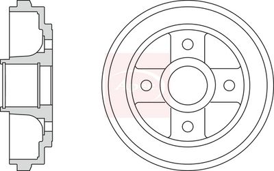 APEC Brake Drum DRM9937