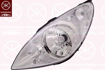Основная фара KLOKKERHOLM 31280142 для HYUNDAI i20