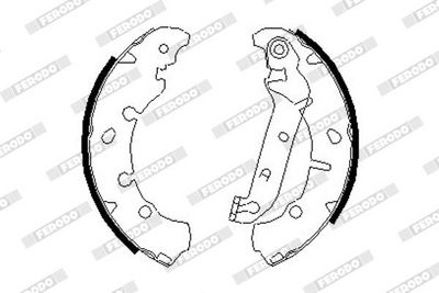 SET SABOTI FRANA FERODO FSB635 1