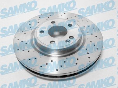 SAMKO M2092VR Тормозные диски  для MERCEDES-BENZ CLA купе (C117) CLA 250 (117.344)