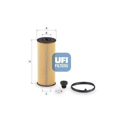 Filtr oleju UFI 25.291.00