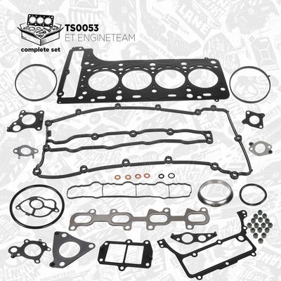 комплект гарнитури, цилиндрова глава ET ENGINETEAM TS0053