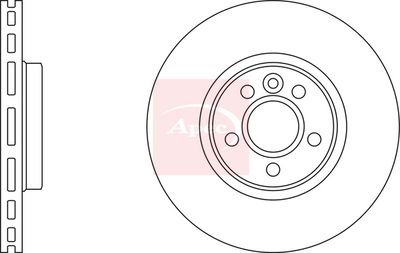 APEC Brake Disc DSK2551