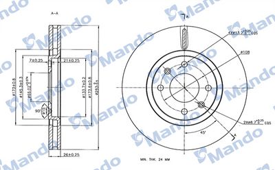 DISC FRANA MANDO MBC035207