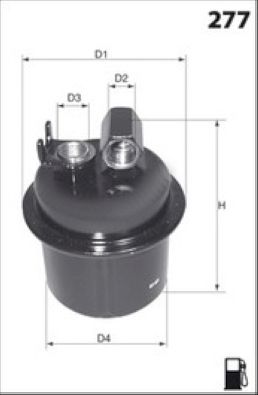 Топливный фильтр MISFAT E122 для ACURA LEGEND