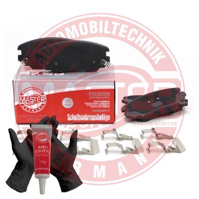 Sada brzdových platničiek kotúčovej brzdy MASTER-SPORT GERMANY Premium 13046056112N-SET-MS