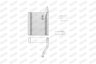 VERDAMPFER KLIMAANLAGE WALKER WEV00039 9