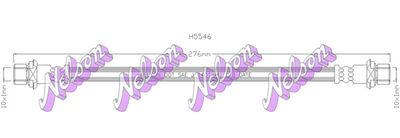 Тормозной шланг KAWE H5546 для TOYOTA NOAH/VOXY