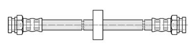 Тормозной шланг CEF 517148 для FIAT ALBEA
