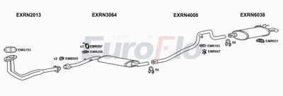 Układ wydechowy EUROFLO RNESP206001