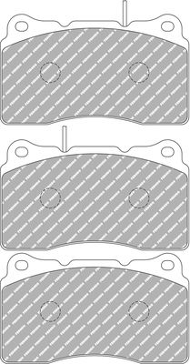 BREMSBELAGSATZ SCHEIBENBREMSE