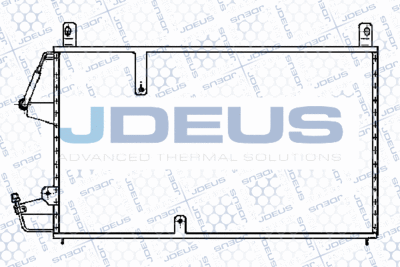 Конденсатор, кондиционер JDEUS 756M01 для DAEWOO NEXIA