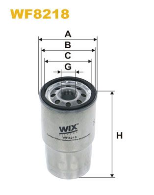 Топливный фильтр WIX FILTERS WF8218 для TOYOTA PICNIC