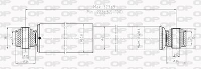 Амортизатор OPEN PARTS SAB8020.32 для FIAT MULTIPLA