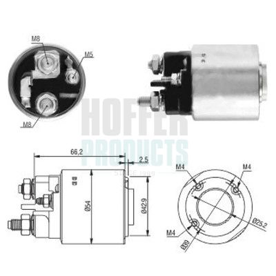 SOLENOID ELECTROMOTOR
